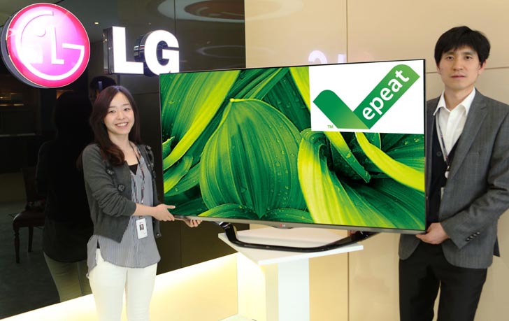 Телевизоры LG признаны экологичными 